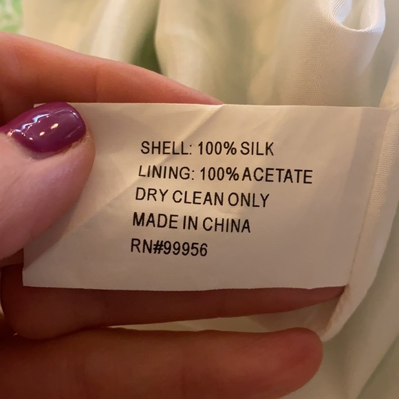 Shoshanna Ruched Twist Bust Strapless Silk Dress - Picture 4 of 5